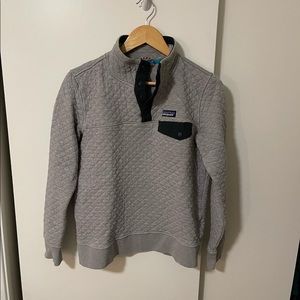 patagonia snap quilt pull-over